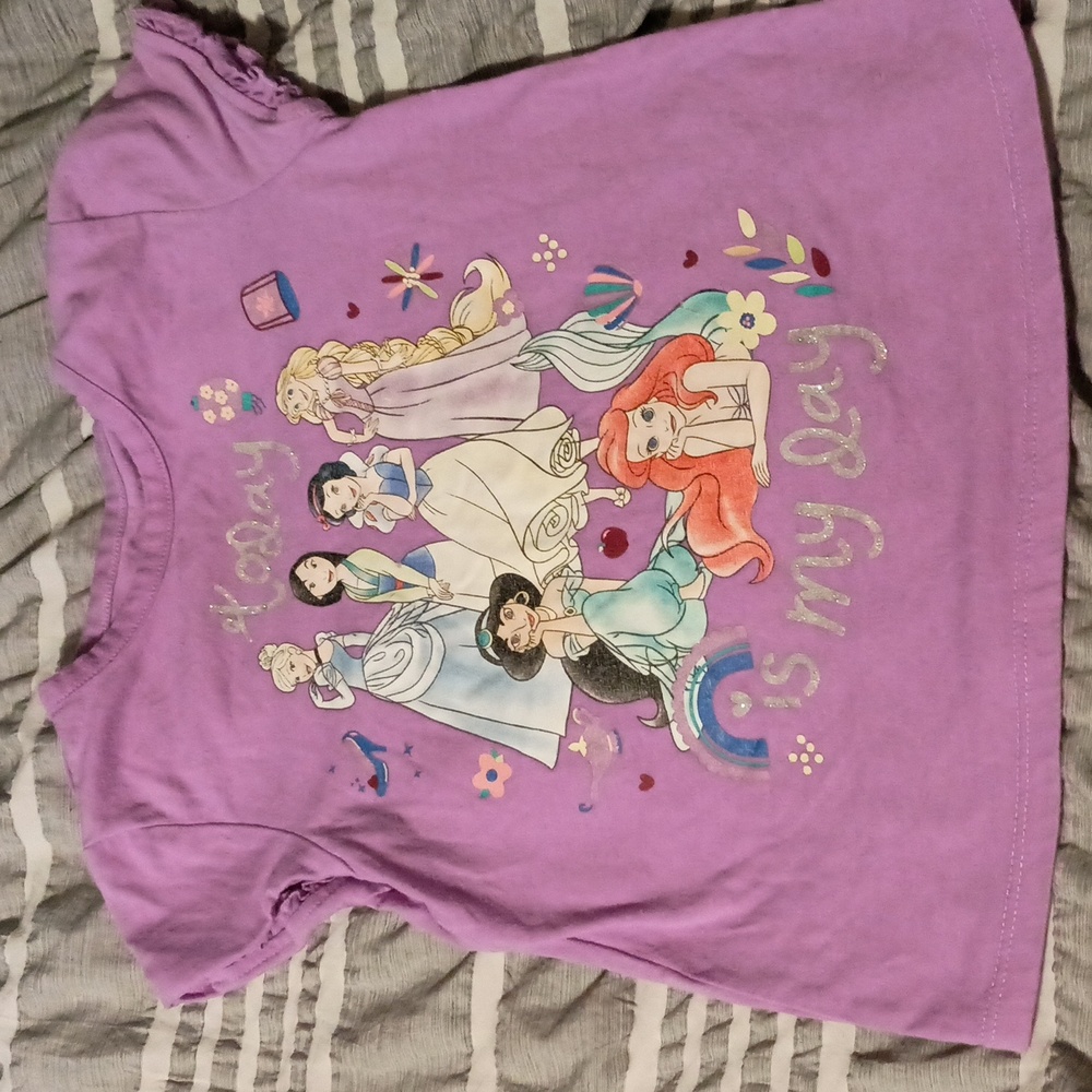 Disney Princess 'Today is my day' girls shirt 4T